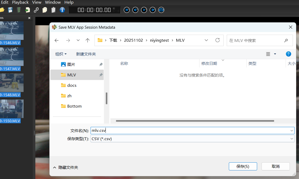 保存mlv.csv